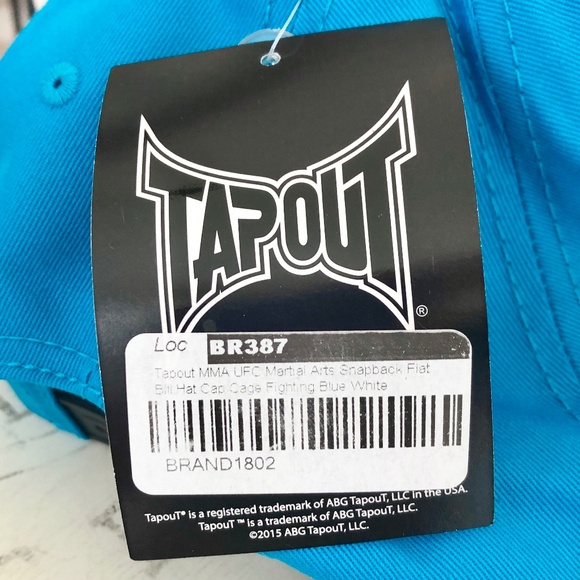 TapOut, MMA, UFC, Martial Arts, 2015 Snapback, Flat Bill Cap, Hat, New With Tags - Picture 14 of 15